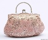 Sain with Beaded Embroidery Handbag,WB1004