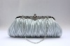 Satin Bridal bag/Evening bag/Party Clutch Handbag 025