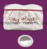 Satin Cosmetic Bag with Mirror