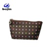 Satin Material Dot Pattern Make Up Bags