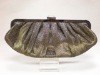 Satin case evening bag