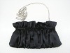 Satin-case evening bag