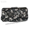 Satin clutch evening bags WI-0699