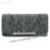 Satin clutch evening bags WI-0702