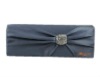 Satin evening bag/party bag/clutch bag