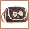 Satin fashion cosmetic bag