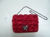 Satin fashion lady evening bag