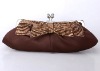 Satin with Crystal Clutch Evening Bag 025