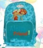 School bag with lovely monkey printed