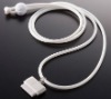 Screwless Neck Strap for iPhone 4 3G 3GS white