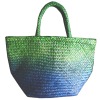 Seagrass beach bag with fabric inside