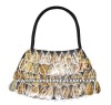 Seashell handbag, ladies' handbag, natural shell handbag, vietnam handbag, mother-of-pearl handbag, embroidered silk handbags.