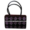 Seashell handbag, ladies' handbag, natural shell handbag, vietnam handbag, mother-of-pearl handbag, embroidered silk handbags.