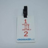 Selling hot Soft PVC baggage tag