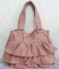 Semi PU fashion lady handbag