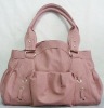 Semi PU fashion lady handbag