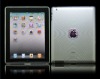 Semi-transparent silicon teblet pc case for ipad 2