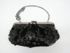 Sequine-case evening bag