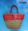 Sequins straw bag