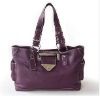 Sheepskin-leather Ladies' fashion handbag  (wy-241)