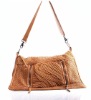 Sheepskin leather ladies' fashion handbag  (wy-272)