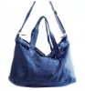 Sheepskin leather ladies' fashion handbag  (wy-274)