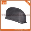 Shell shaped clutch small black leather fashion ziplock cosmetic bag