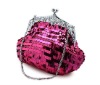Shimmer bling sequin mini clutch evening bag /handbags 063