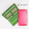 Shine pu frame wallets for woment ST-A0020