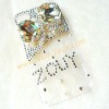 Shining Diamond Butterfly High Quality Design Rhinestone Hard Cover Skin for Apple iPhone 4 &4S