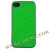 Shiny Glossy Powder Hard Case for iPhone 4 (Green)