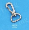 Shiny nickle zinc alloy snap hook,dog hook,swivel hook,bag hook,bag accessories