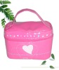 Shiny pvc leather lady's cosmetic bag GE-5019