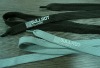Shoelace with silicone logo