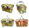 Shopping folding basket
