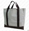 Short hand non-woven shopping bag