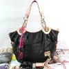 Shoulder handbags 2012 new style B020100-JY2011-6Black