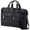 Shoulder-strap Genuine Leather Briefcase with multifunction
