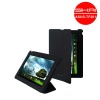 Sikai ASUS TF201 case for Ultra Slim Microfiber Leather Case Cover for Eee- ASUS Eee Pad Transformer Prime TF201 Black