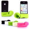 Silicon case speaker for iphone 4g