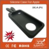 Silicon mobile phone case fits iphone4