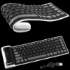 Silicone Bluetooth Wireless Keyboard for iphone