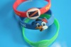 Silicone Bracelet With Stainless Steel