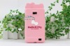 Silicone Case for Samsung Galaxy S2 I9100, Free Shipping I9100 Galaxy S2 Hello Kitty Rubber Silicone Case