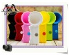 Silicone Horn Stand Docks Bugle stand & Amplifier Speaker Holder For Apple iPhone 4 4g 3g 3gs