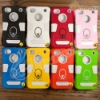 Silicone +PC Hard Case For iPhone 4G 4S,Smile Of Aliens Case LF-0807