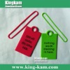 Silicone Print Hang Label Tag