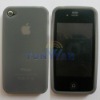 Silicone Skin Case Cover for iPhone 4G /Grey