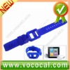 Silicone Watch Wrist Band Case for iPod Nano 6 6G 6TH GEN