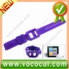 Silicone Watch Wrist Band Case for iPod Nano 6 6G 6TH GEN